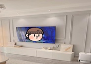 濟南綠城玉蘭花園三期潤園98平裝修效果圖