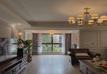 美式複古風，空間彌漫著(zhe)懷舊情懷的古典浪漫氣息